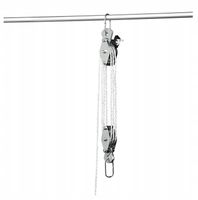 WYCIĄGARKA LINOWA RĘCZNA 180KG ZBLOCZE WIELOKRĄŻEK