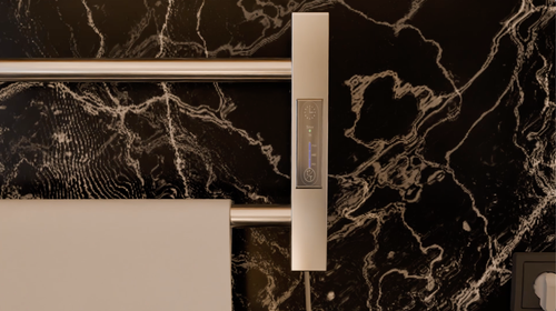 ELNA Wieszak KUCHENNY NA RĘCZNIK z podgrzewaniem Ladder Lux 2 Chrom na Arena.pl