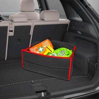 TORBA DO BAGAŻNIKA ORGANIZER FILC MOCNY RZEPY ANTYPOŚLIZGOWE GRUBA KUFEREK