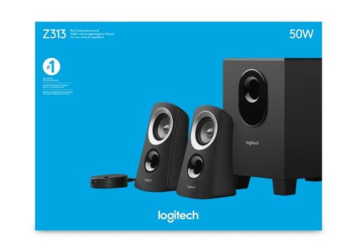 ZESTAW BLUETOOTH GŁOŚNIKÓW KOMPUTEROWYCH LOGITECH 2.1 50W PILOT PC LAPTOP na Arena.pl