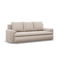 Kanapa rozkładana, Bosco, paros, 222x96x92 cm, beżowy | TYLETEGOTU