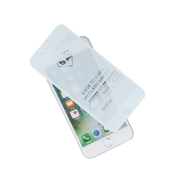 Szkło hartowane Tempered Glass 5D do iPhone 7 Plus / iPhone 8 Plus białe z ramką na Arena.pl