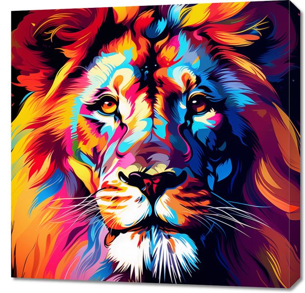 Obraz 70x70cm Kolory Królestwa zdjęcie 1