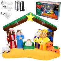 nadmuchiwana bożonarodzeniowa dekoracja świąteczna dmuchaniec jumi