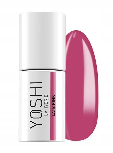 YOSHI Lakier hybrydowy Late Pink 6ml – 313 zdjęcie 1