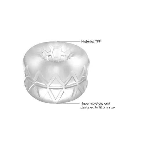 toyjoy no.92 elastyczna osłona intymna ze stoperem penetracji, tpe na Arena.pl