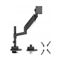 Uchwyt na monitor REGULOWANY 27kg 24-57 cali VESA Spacetronik biurkowy