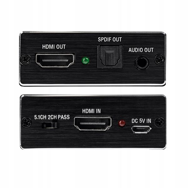 Extractor HDMI-HDMI + Audio SPDIF/jack3,5 SPH-AE02 zdjęcie 7
