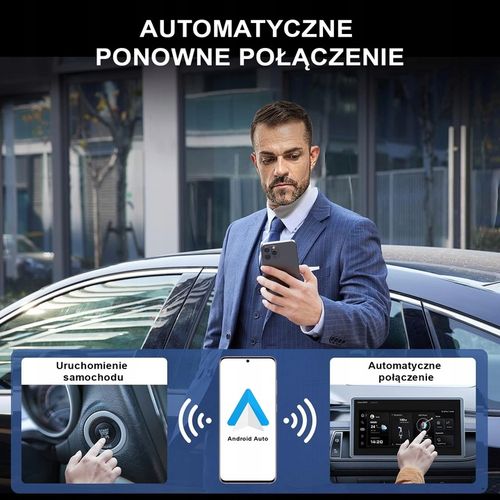 HUXGO bezprzewodowy adapter samochodowy do Android Auto na Arena.pl