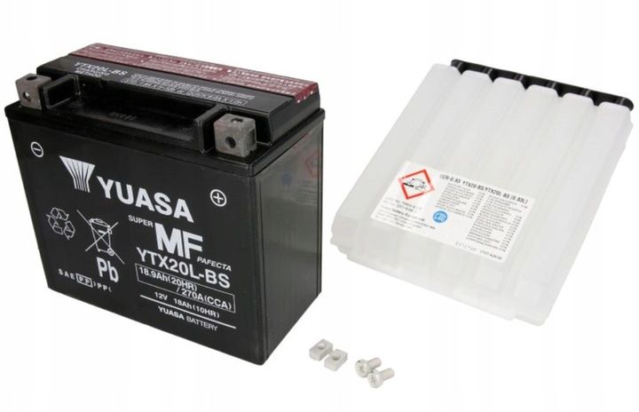 YUASA YTX20L-BS 12V 18,9AH 270A zdjęcie 4