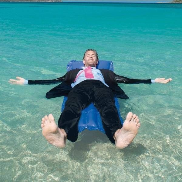 Materac dmuchany LONG BEACH Zielony zdjęcie 2