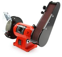 SZLIFIERKA STOŁOWA Z PASEM ŚCIERNYM