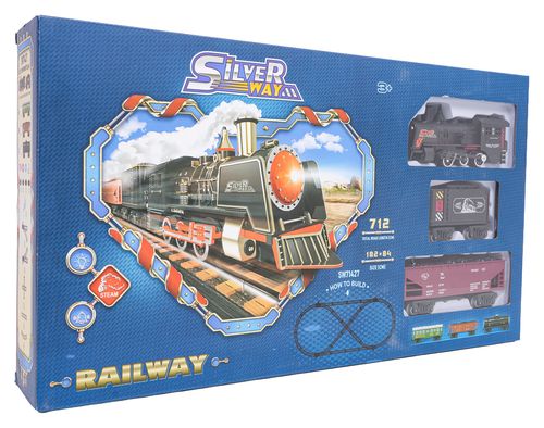 Kolejka Z Pociągami Z Funkcją Dymu, Świateł I Dźwięku na Arena.pl