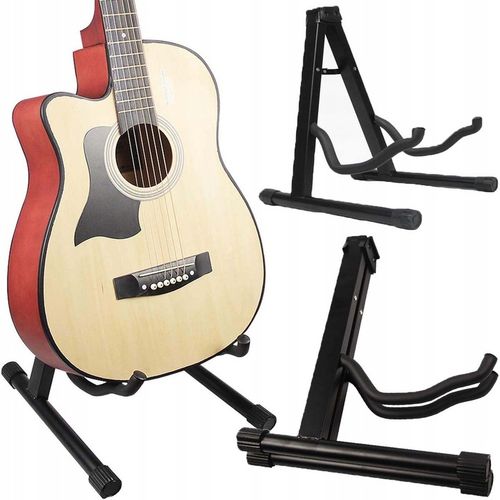 Statyw uniwersalny STOJAK Na każdą gitarę TYP A Składany Uchwyt Piankowy na Arena.pl