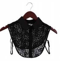 Fałszywa koszula kołnierz z zapięciem