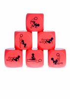 Zabawka-Kostka Miłości 25Mm Czerwona - 1 Sztuka