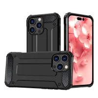 Etui Hybrid Armor pancerne na iPhone 16 Pro Max - czarne