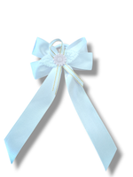 Śnieżnobiała Profitka Kokarda Różówy Kolor Kwiatka 1321