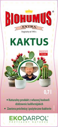 EKODARPOL BIOHUMUS EXTRA Kaktus 0,7 L na Arena.pl