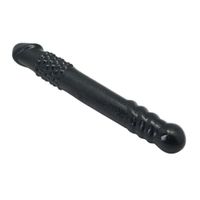 dildo podwójne timeless twofold toyz4lovers czarny 25 cm tpe