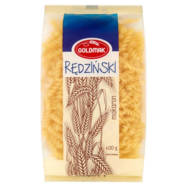 Goldmak Makaron Rędziński świderek 400 g zdjęcie 1