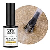 Top Quick Finish Gel Diamond Limited Edition no wipe NTN Premium Gold 7g