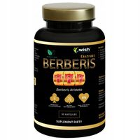 MOCNY BERBERIS 777 Niski Cukier Apetyt Odchudzanie Berberyna 90 kap