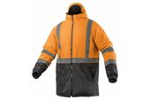Leda Kurtka Robocza Ostrzegawcza Parka Pomarańczowa - Xxxl