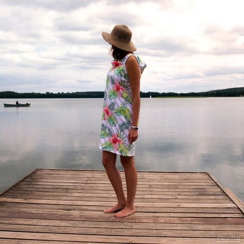 Ręcznik Sukienka - Monstera na Arena.pl