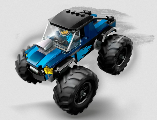 LEGO City Niebieski Monster Truck 60402 – Ekscytująca jazda i akrobacje! na Arena.pl