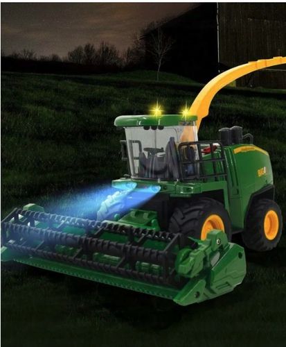 KOMBAJN ZDALNIE STEROWANY 2W1 DŹWIĘK ŚWIATŁA DYM PILOT RC na Arena.pl