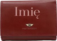Portfel damski skórzany z GRAWEREM prezent RÓŻNE WZORY z imieniem