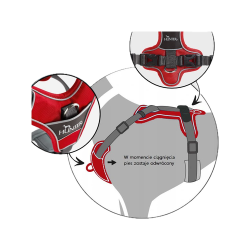 Szelki Hunter Divo, rozmiar XS na Arena.pl