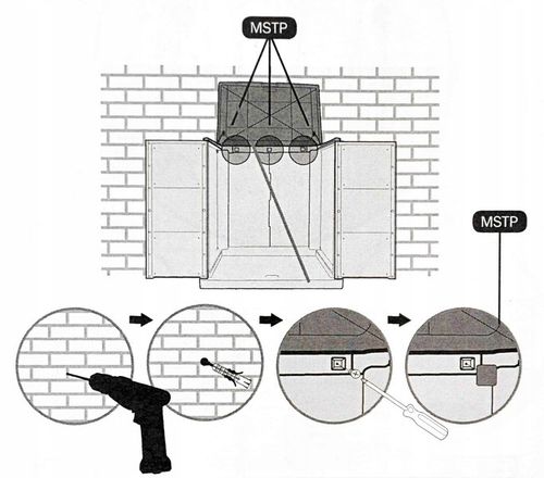 Kosz na Śmieci 3x120L Szafka do segregacji Moby Recycling System na Arena.pl