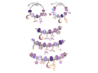 KOLOROWY ZESTAW DO TWORZENIA ROBIENIA BIŻUTERII, Z AKCESORMI