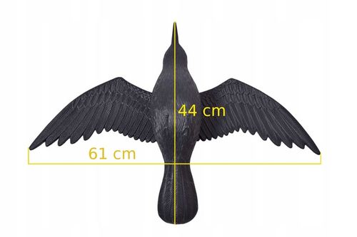 KRUK LATAJĄCY ODSTRASZACZ W LOCIE NA BALKON TARAS GOŁĘBI PTAKÓW na Arena.pl