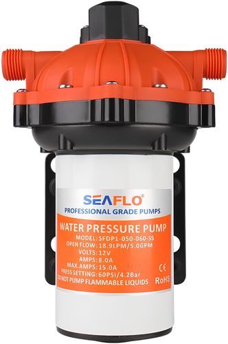 Pompa Seaflo serii 55 12V 5,0 GPM 60 PSI z wyłącznikiem ciśnienia na Arena.pl