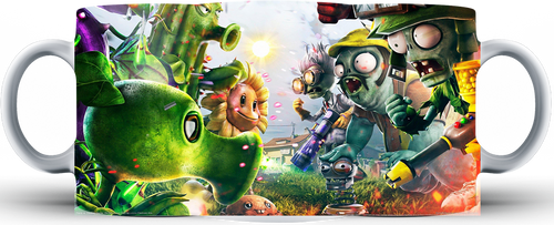 Kubek ceramiczny Plants vs Zombie na Arena.pl