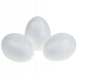 JAJKO JAJKA STYROPIANOWE 8CM 10SZT JAJO