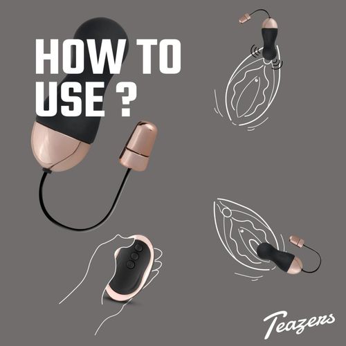 teazers vibrating egg with remote control na Arena.pl