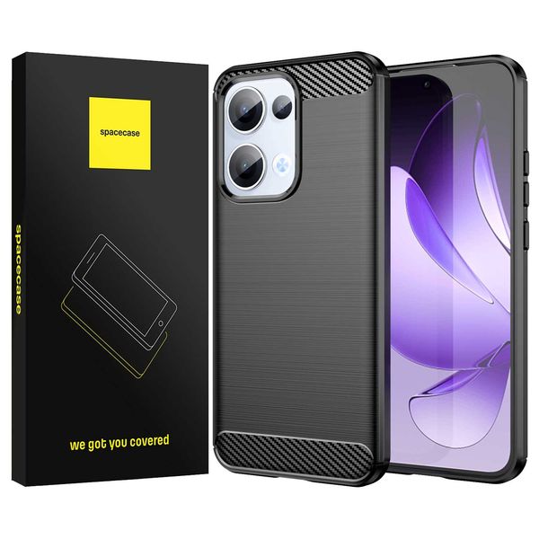 Spacecase Carbon Oppo Reno13 5G Black zdjęcie 1