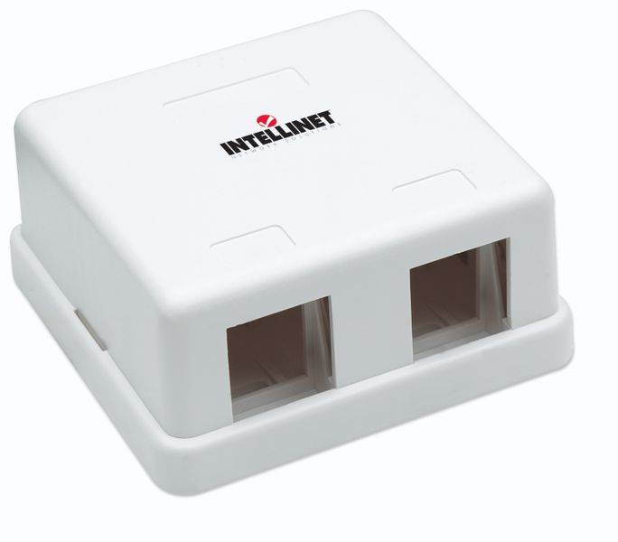 Obudowa Gniazda Keystone 2-Port Natynkowa Intellinet zdjęcie 2