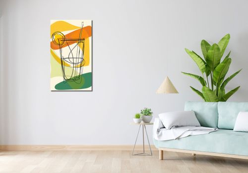 Obraz 50x90cm Koktajl Artystyczny na Arena.pl