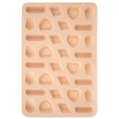 Foremka Silikonowa Forma do Pieczenia Ciastek na Ciasteczka Praliny Mix