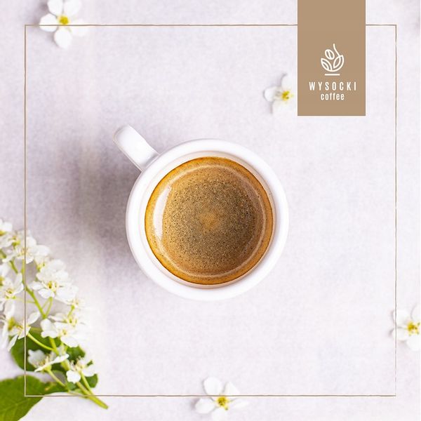Kawa ziarnista WYSOCKI COFFEE - ESPRESSO BLEND 1kg zdjęcie 3
