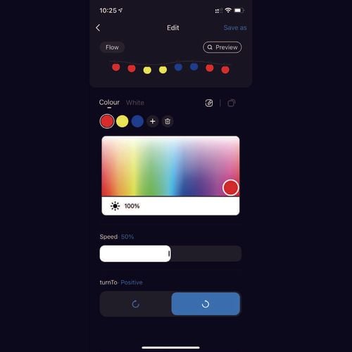 girlanda led sterowana 13,5m świetlna wielokolorowa smart z aplikacją tuya na Arena.pl