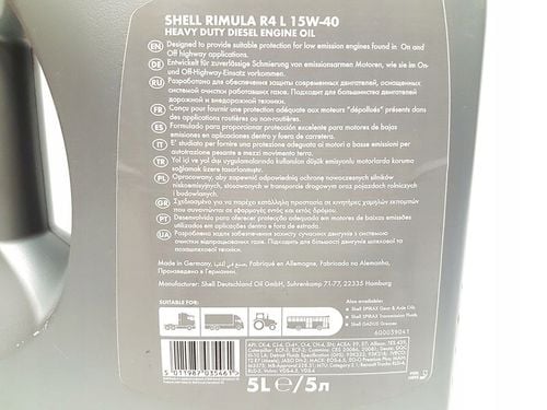 OLEJ SHELL 15W-40 RIMULA R4L 5L na Arena.pl