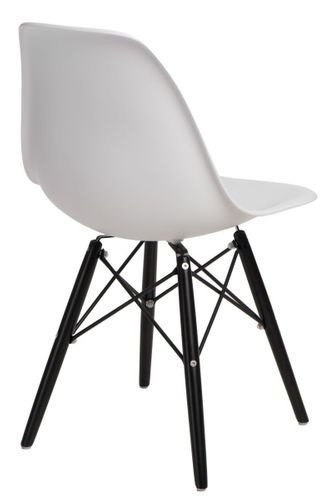 Krzesło p016w pp białe/black na Arena.pl