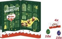 Ferrero Kinder Mix Kalendarz Adwentowy Stołowy 2025 121g Niemcy