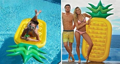 Materac dmuchany - ananas na Arena.pl